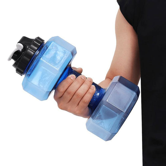 Dumbell Shaped water bottle