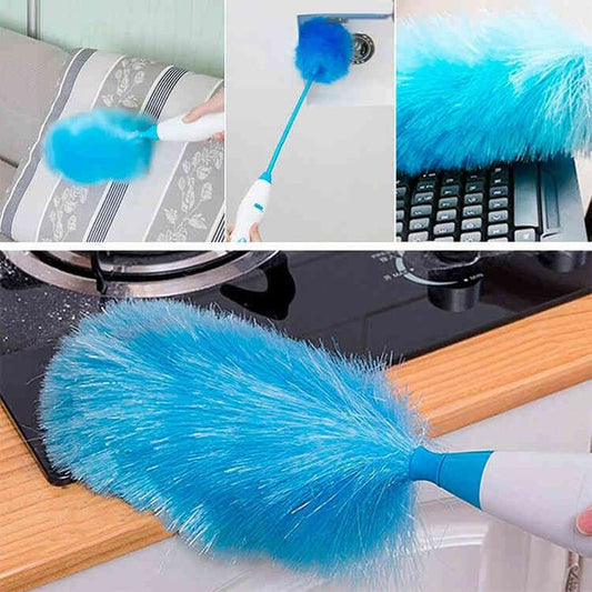 Motorized spin duster