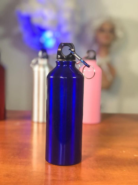 Blue Canon water bottle
