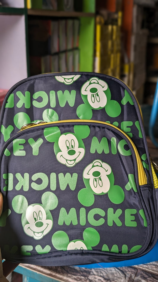 Blue Mickey Mouse School bag