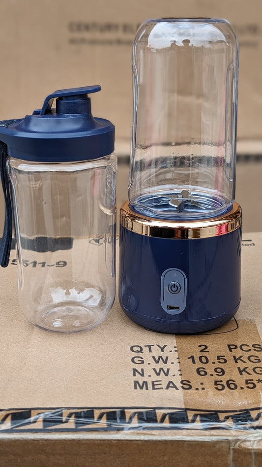 Rechargable Juicer with free protein shaker bottle