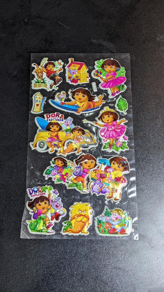Dora the explora foam stickers